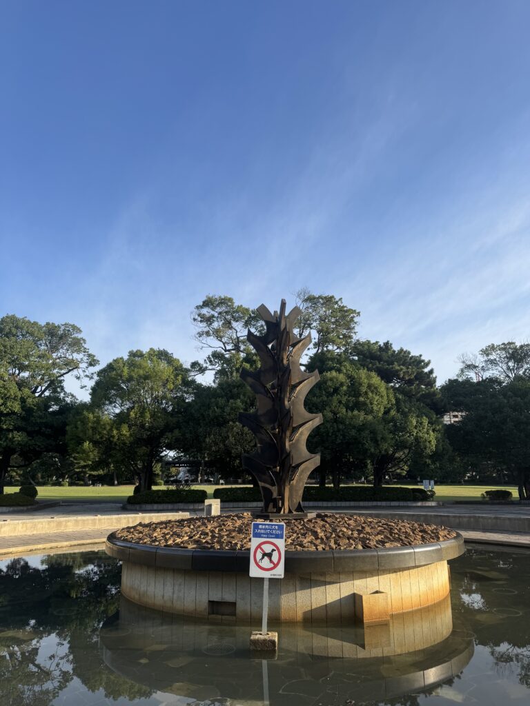 本日も噴水広場で集まりました